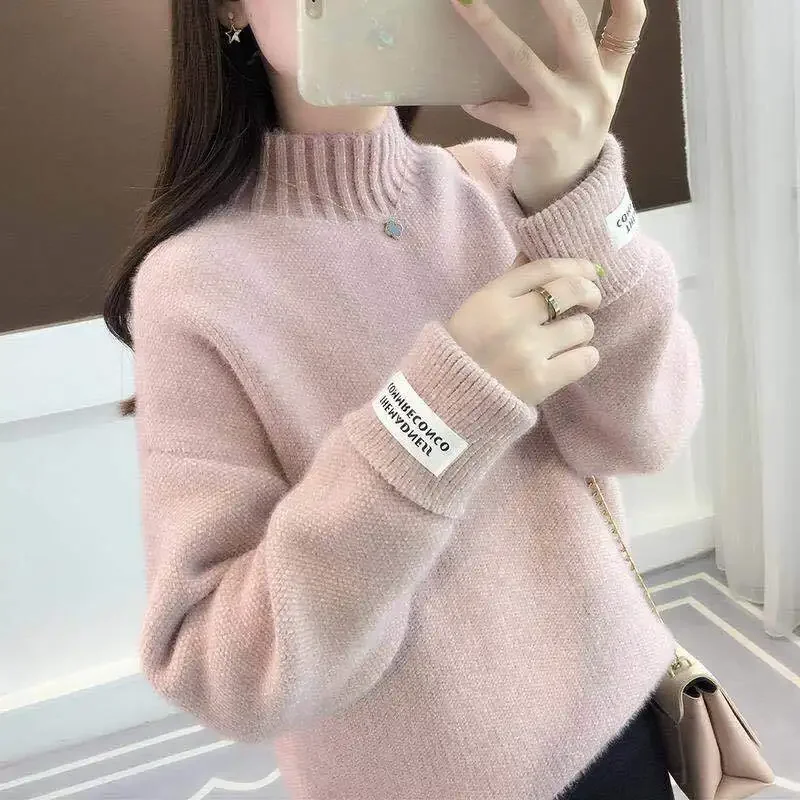 Ay1057 2020 spring autumn winter new women fashion casual warm nice Sweater woman female OL oversized sweater  pullover