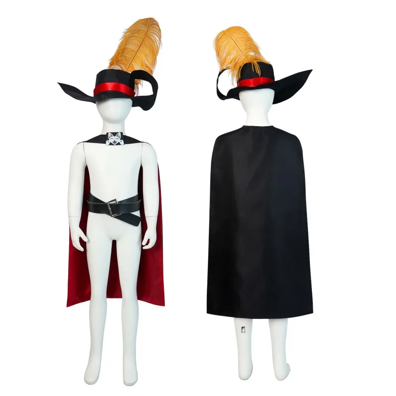 Anime Kater in Stiefeln Cosplay Anim Cartoon Katze Kostüm Set Umhang Halloween Maskerade Karneval Party Requisiten Outfits Zubehör Anzug
