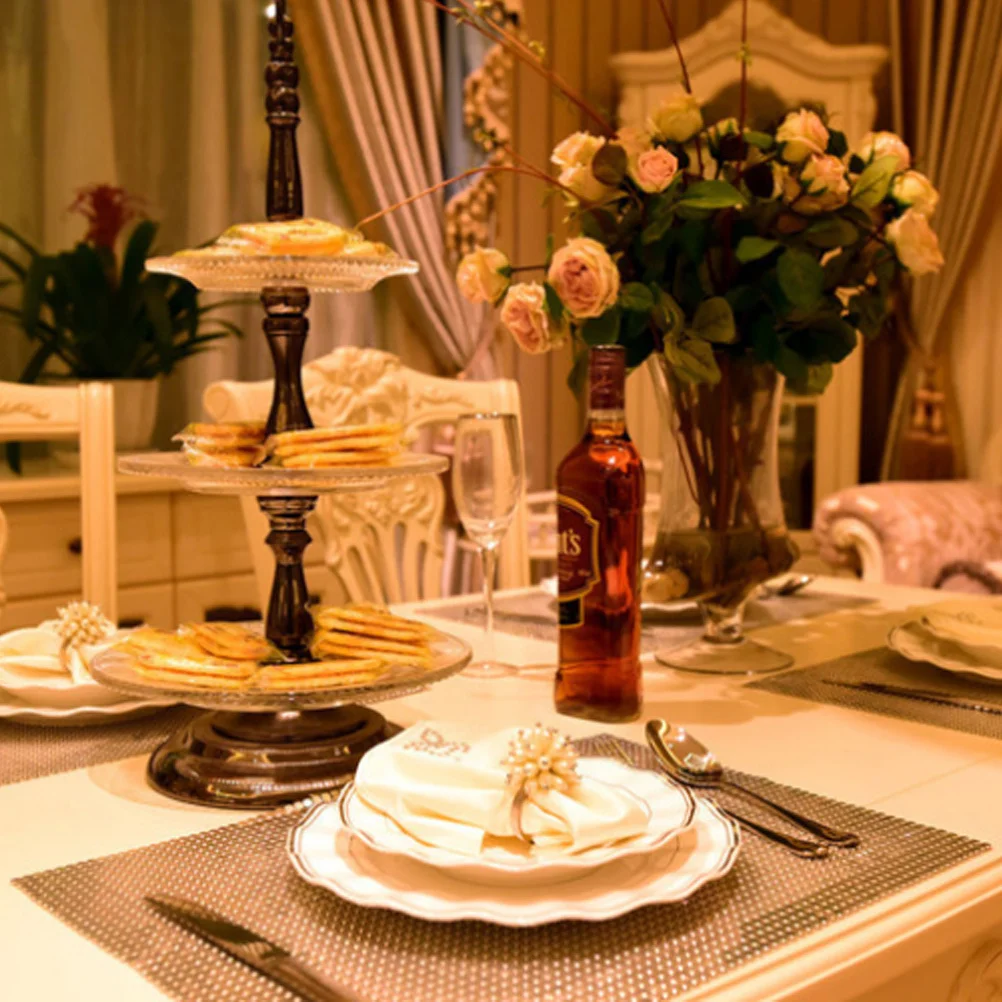 

1Pcs Luxury Alloy -Knot Napkin Ring Exquisite Table Decoration Wedding Party Anniversary Bow-Knot Napkin Ring