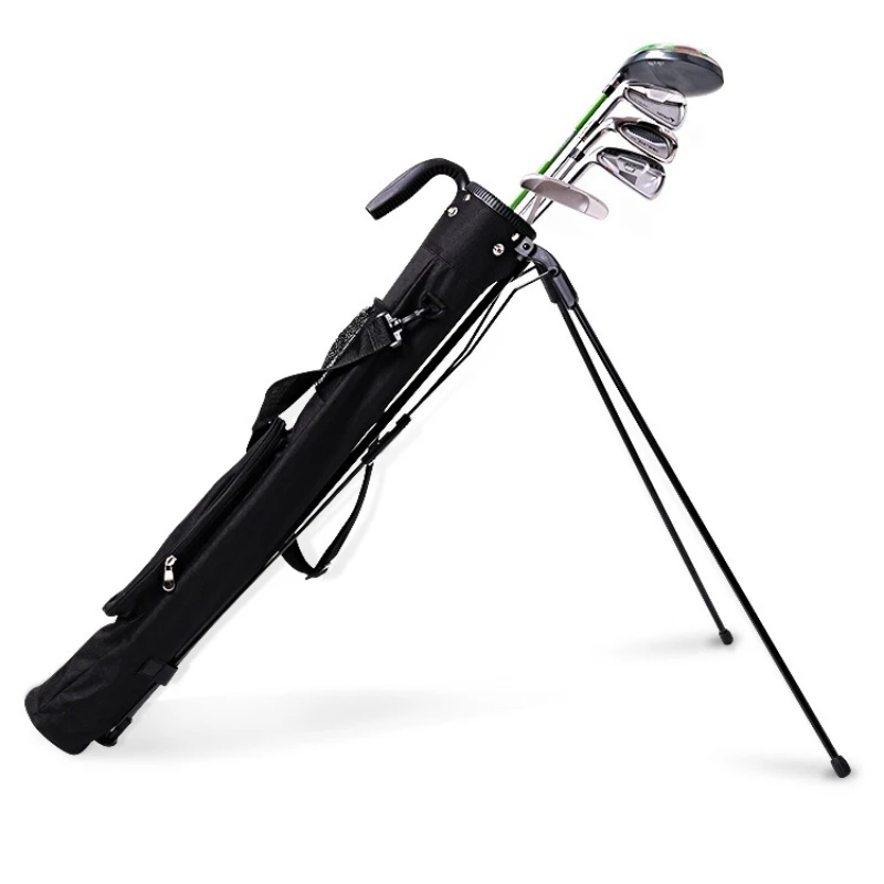 

Golf bag, portable folding bracket bag golf club bracket gun bag