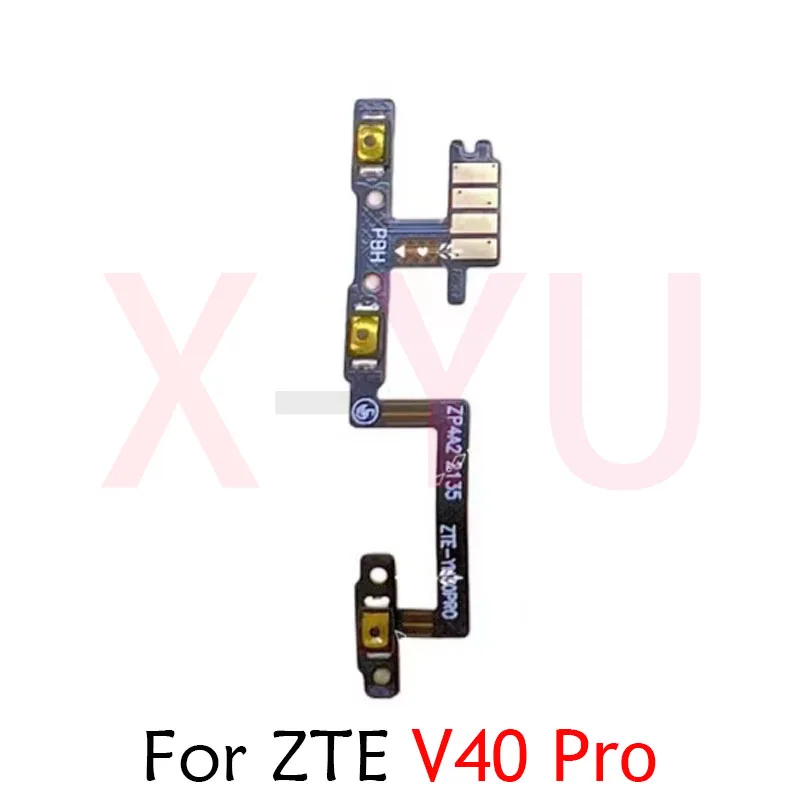 For ZTE Blade L210 A72S V70 V60 V40S V40 V41 Pro Plus Smart Vita Design Power On Off Switch Volume Side Button Flex Cable