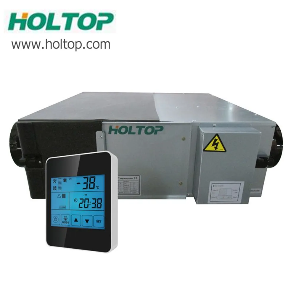 Europe air Conditioning Energy Recovery Ventilator  Ceiling Fan for Building Construction Project