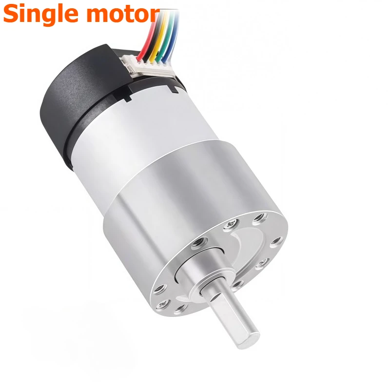 Encoder DC Deceleration Motor JGB37-520, 6V/12V  Intelligent Four-wheel Drive Motor with Dust-proof Cover