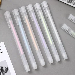 6 Pcs Scrapbook Quick Dry Glue Pens Crafting Pen Quick Liquid Glue Pen Set for Scrapbooking Papercrafts