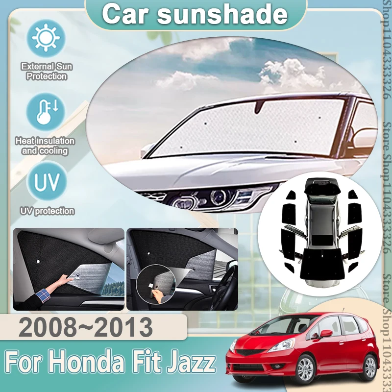 

Full Coverages Sunshades For Honda Fit Jazz GE6 GE7 GE8 GE9 GG3 GG 2008~2013 2009 2010 2011 2012 Reflector Shade Visor Sunscreen