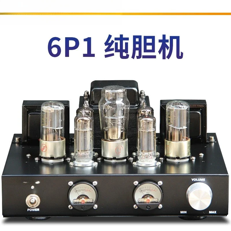 6P1 Class A Parallel Single-Ended Pure Tube Amplifier, Point-to-Point Wiring HIFI Vacuum Tube Audio Power Amplifie