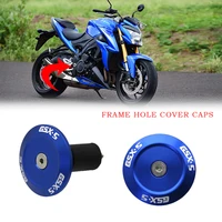 Ajuste para Suzuki GSXS-1000F GSX-S1000 2015-2022 tapones para orificios insertar tapas de extremo accesorios de motocicleta tapas de cubierta de orificio de marco de aluminio