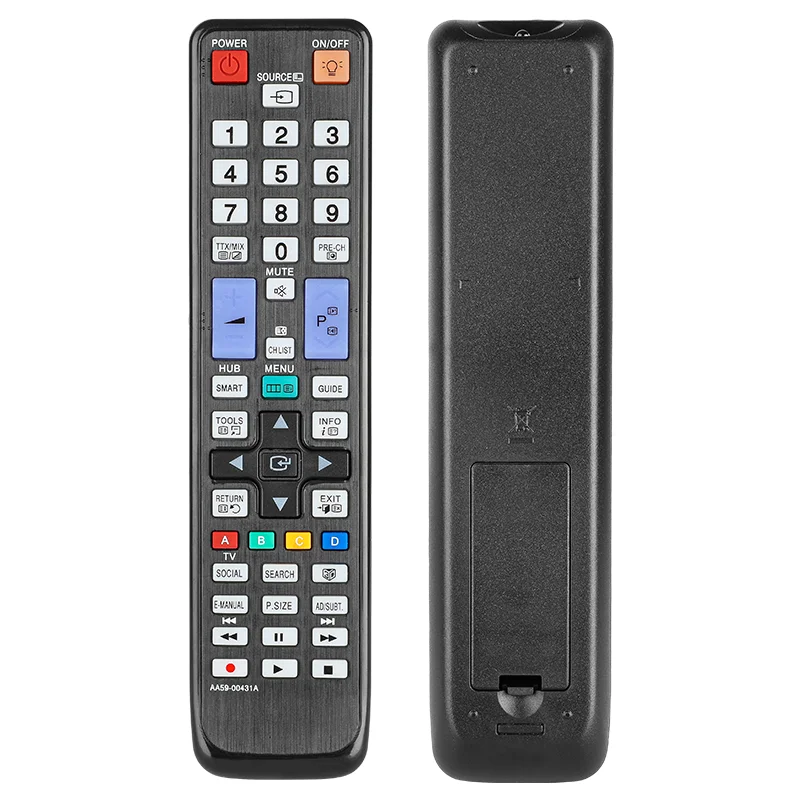 Control remoto AA59-00431A para Samsung, para televisor Samsung LCD LED 3D, AA59-00443A AA59-00441A UN40D6300SFXZA UA55D8000YMXRD