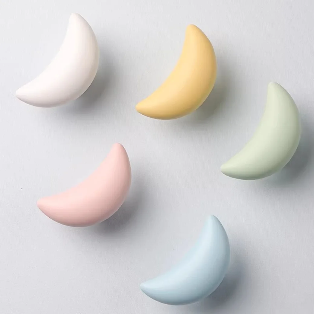 Colorful Cloud Cabinet Pull Handle Modern Minimalist Design for High-End Children's Room Drawer Hardware