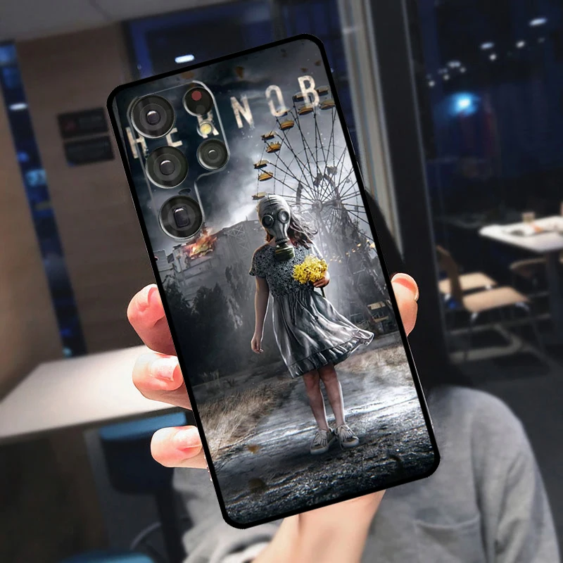 المسلسلات التلفزيونية تشيرنوبيل غطاء لسامسونج غالاكسي S25 S24 S21 S22 S23 الترا S9 S10 زائد S24 FE S21 FE جراب هاتف