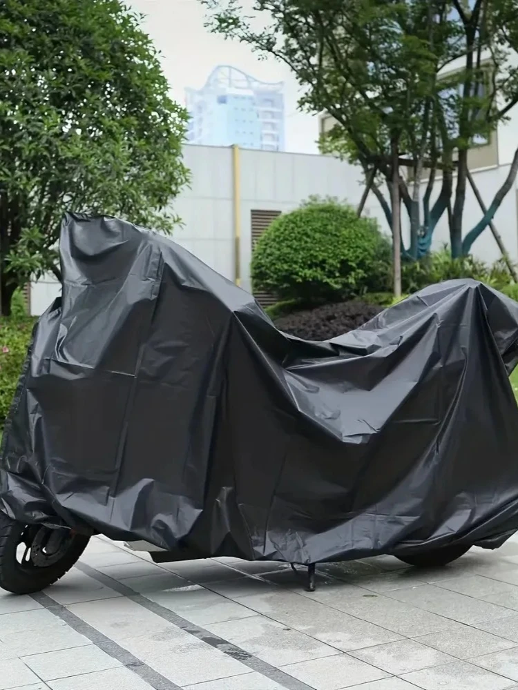 AliExpress NONE Universal Motorcycle Cover Sunproof Dustproof Waterproof Bike Scooter Electrombile UV Protection Reflective Stripes