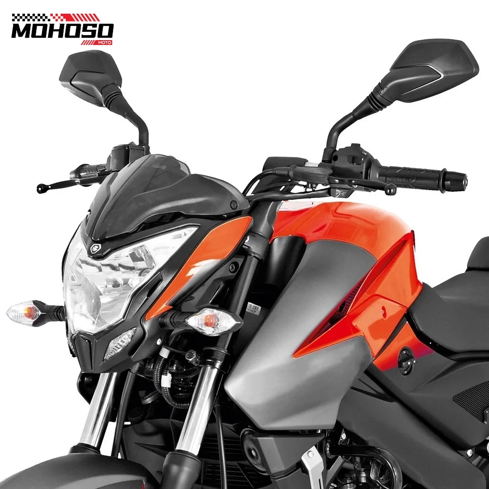 

Windshield For BAJAJ Pulsar NS200 NS 200 RS 200 AS All Years Motorcycle Front Screen Windscreen Deflector Protector Accessories