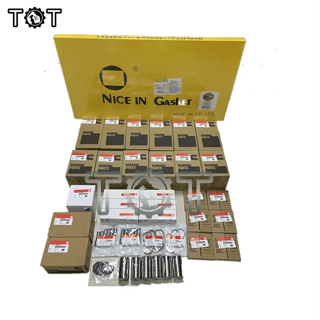 Diesel Engine Parts 6CT 6CT8.3 6D114 Piston Ring Liner Kit For Cummins Komatsu Overhaul Repair kit