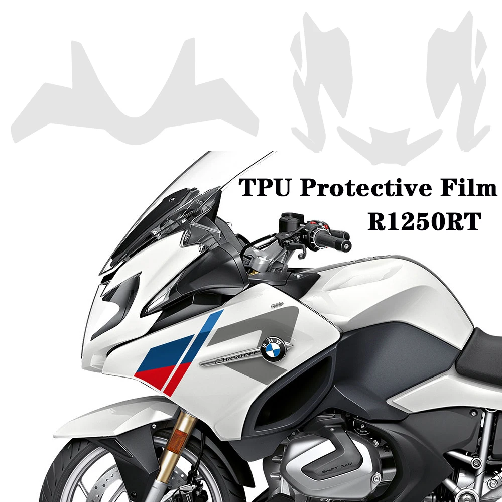 

Motorcycle TPU Protective Film PPF For BMW R1250RT R1250rt 2021-2024 Paint Complete Protection Anti-Scratch Invisible Film