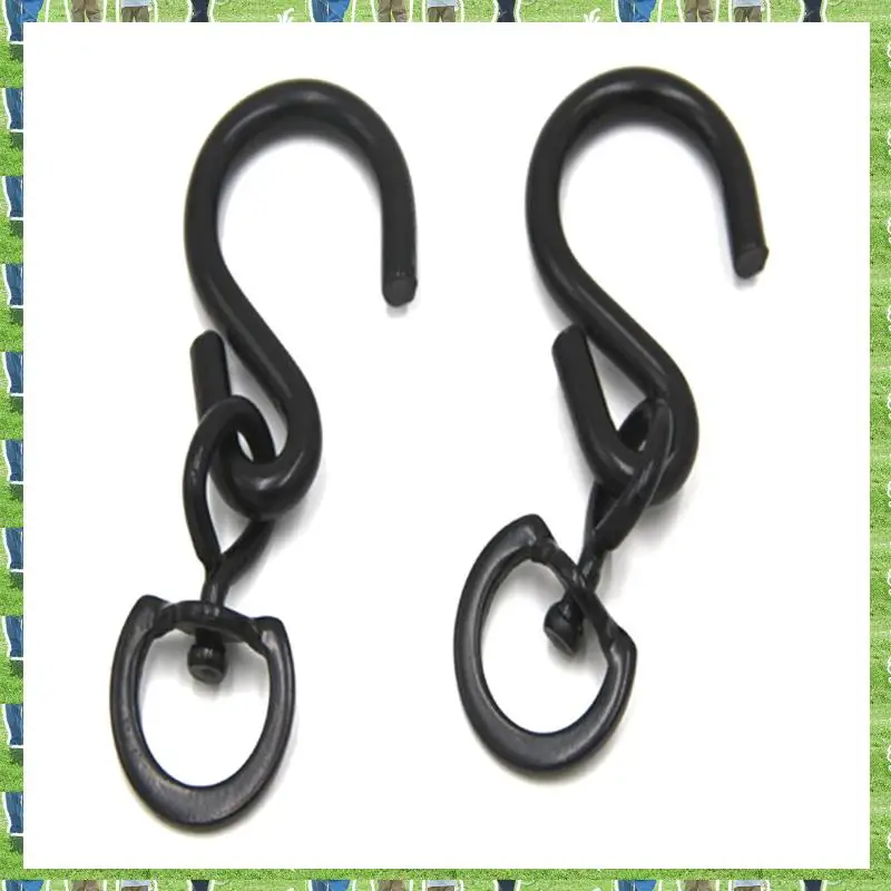 

FTS 4 Pcs Swivel Plant Hanger Pots Hooks Heavy Duty Hanging Plant Hook 360 Degrees Swivel Metal Hooks For Indoor And Outdoor