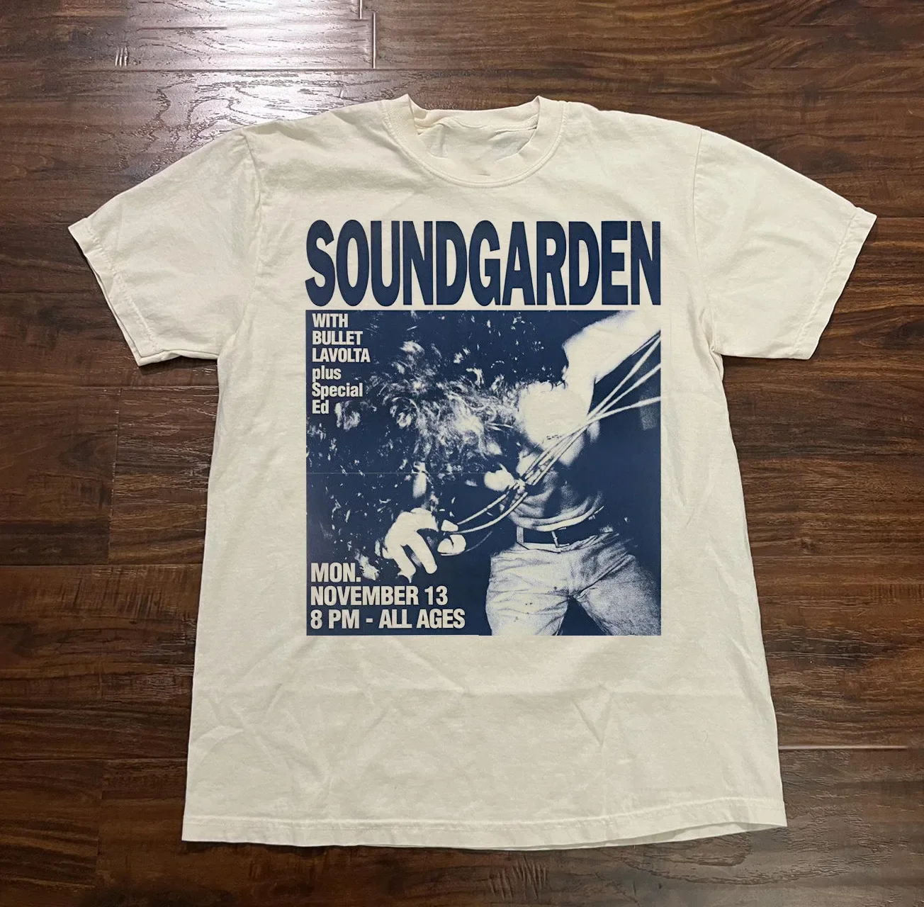 Soundgarden Band Tour Concert For Men Women Cotton Shirt Full Size Qx366