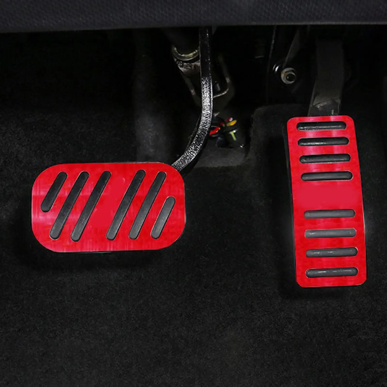 Brake Pedal Cover Gas Pedal Cover Kit for Byd Atto 3 Yuan Plus 2022 2023 Red