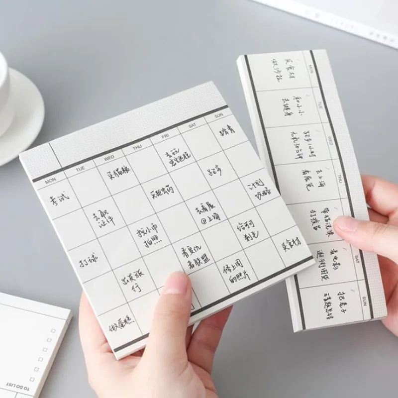 Simplificado Negócios Planejamento Agenda Notebook, Tearable Notebook, Este Planejamento Mês, Planejamento Semanal Notebook, Memo Book