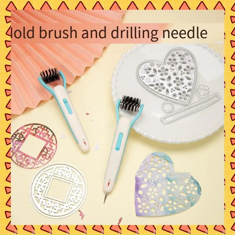 

A008 Die Brush Piercer Scraper Weeding Tools Easily Removing Excess Paper From Dies Must-Have Die Brush Tool