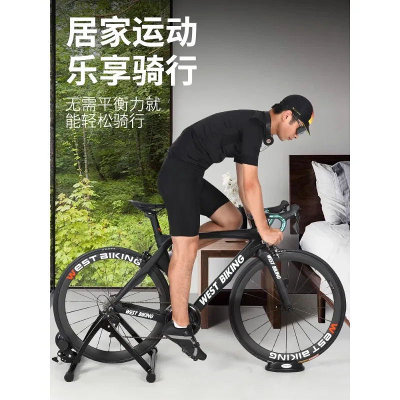 Bicycle cycling platform, road mountain bike training platform, magnetoresistive indoor fitness training platform, equipment