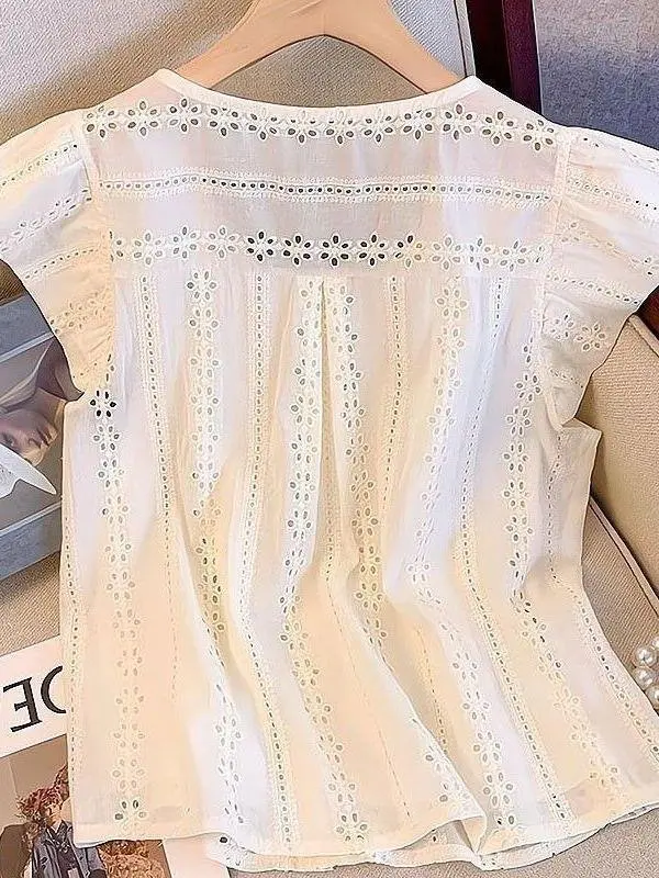 Elegancka koronkowa sukienka damska na lato 2025, nowy fason, sukienka typu doll, top, odmładzająca, duży rozmiar, codzienna sukienka.