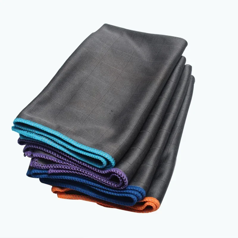 Lint Free Carbon Fiber Cleaning Cloth Reusable for Kitchen Dish Cloth Glass Window Polishing Streak Free Miracle Easy Clean Rag