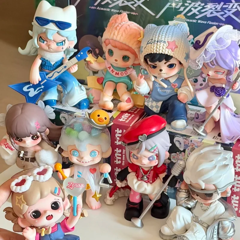 

Authentic Tnspace Sonic Fission Series Blind Box Rayan Zorra Cute Doll Mystery Box Fashion Toy Desktop Decoration Festival Gift