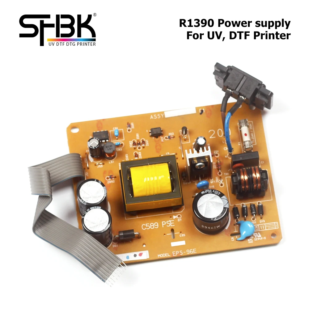 For Epson A3 UV Printer Power Motherboard R1390 and R1800 UV DTF DTG Printer Model Power Supply C589 PSE Model EPS-96E