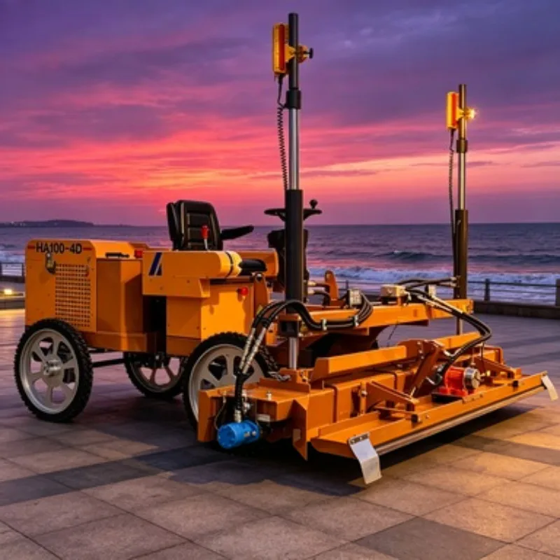 Durable Heavy Duty Laser Leveling Machine for Concrete Ground Leveling Construction Project