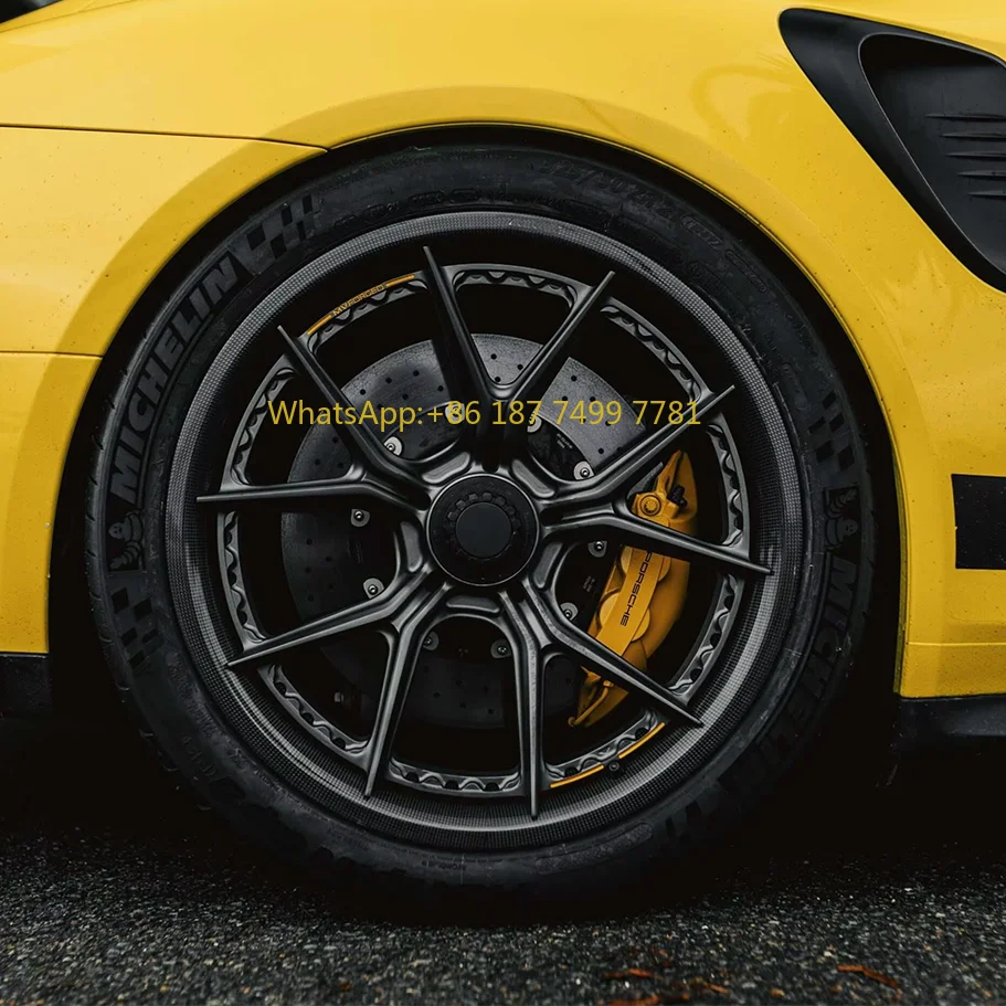 

Кованые легкосплавные колеса суперкара 19, 20, 21, глубокие вогнутые колесные диски ET35 мм для. 991.2 GT3RS. SF90 5x114.3 5x127