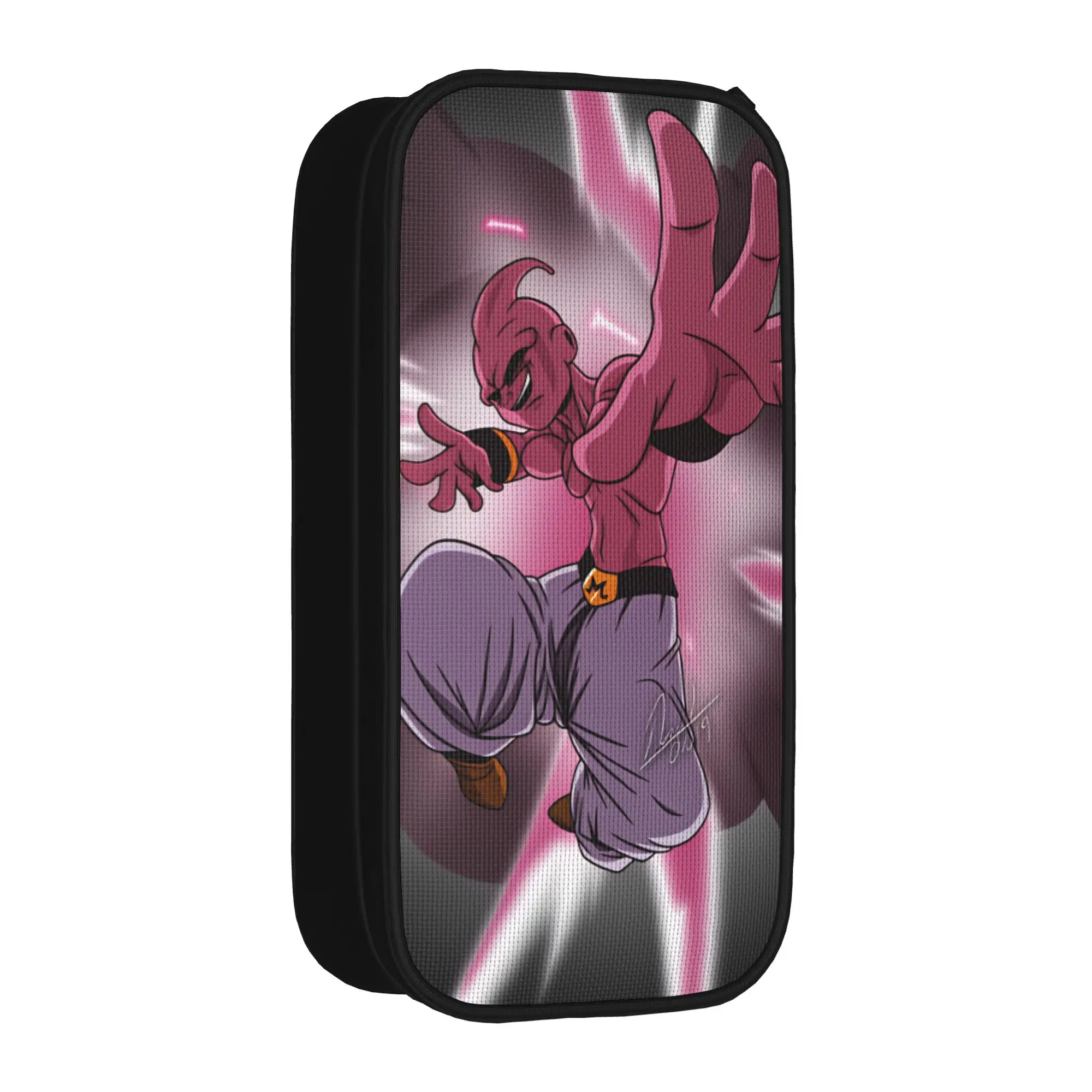 Pinks Monster  Pencil Case Dragon-Balls Students Retro Pencil Pouch Graphic Back To School Pencil Cases Supplies Gift Idea