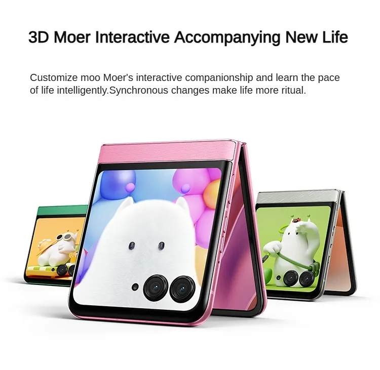 Global Version Motorola Razr 60 6.7'' 1.5K 120Hz P OLED Display MediaTek Dimensity 7400 IP68 Cellphone 4500mAh 33W Fast Charging