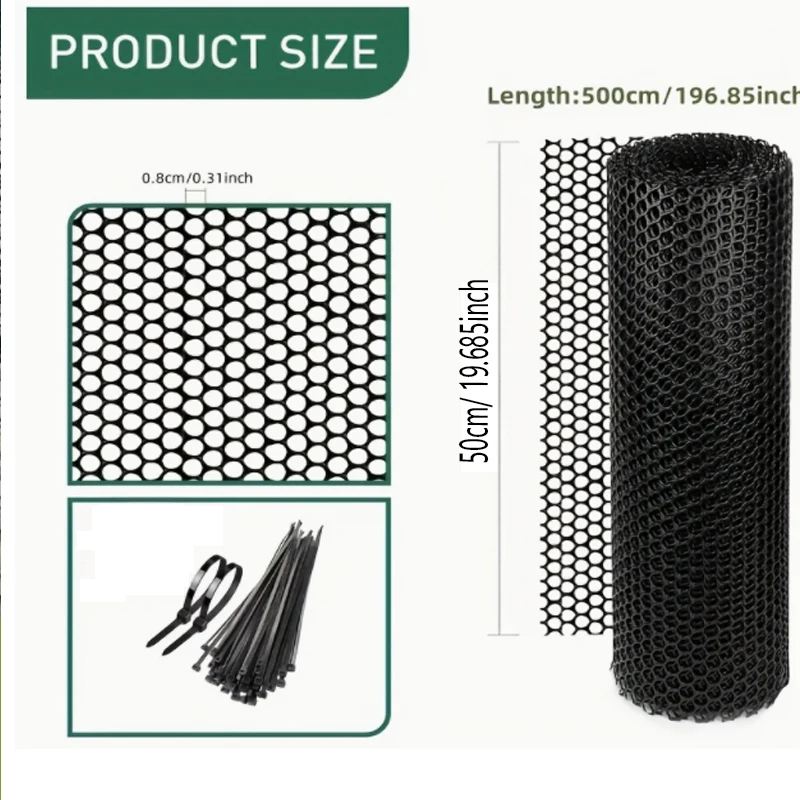 0.8 Mesh PE Balcony Netting: Lightweight, Weatherproof and Pet-Friendly Design Balcony Protective Net Is Clean and Efficient image 4