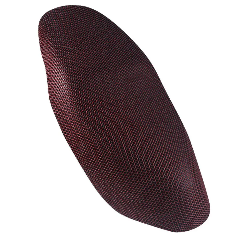 Motorcycle Vehicle Cushion Seat Cover Summer Heat Cool Sun Protection Pedal 3d Honeycomb Mesh Cover Breatheable Moto Seat Cover