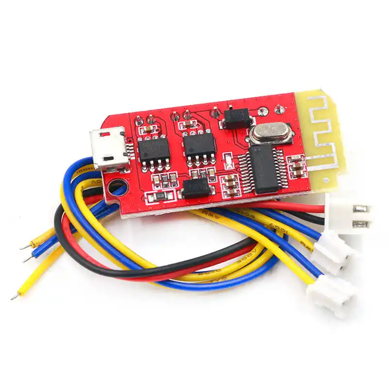 Miniature 4.2 Stereo Bluetooth power amplifier board audio module with charging DIY modified speaker F Class 5W+5W