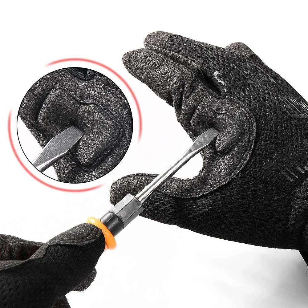 Tactical Gloves Full Finger Glove Paintball Airsoft Shooting Cycling Work Drive Breathable Microfiber Men Mittens