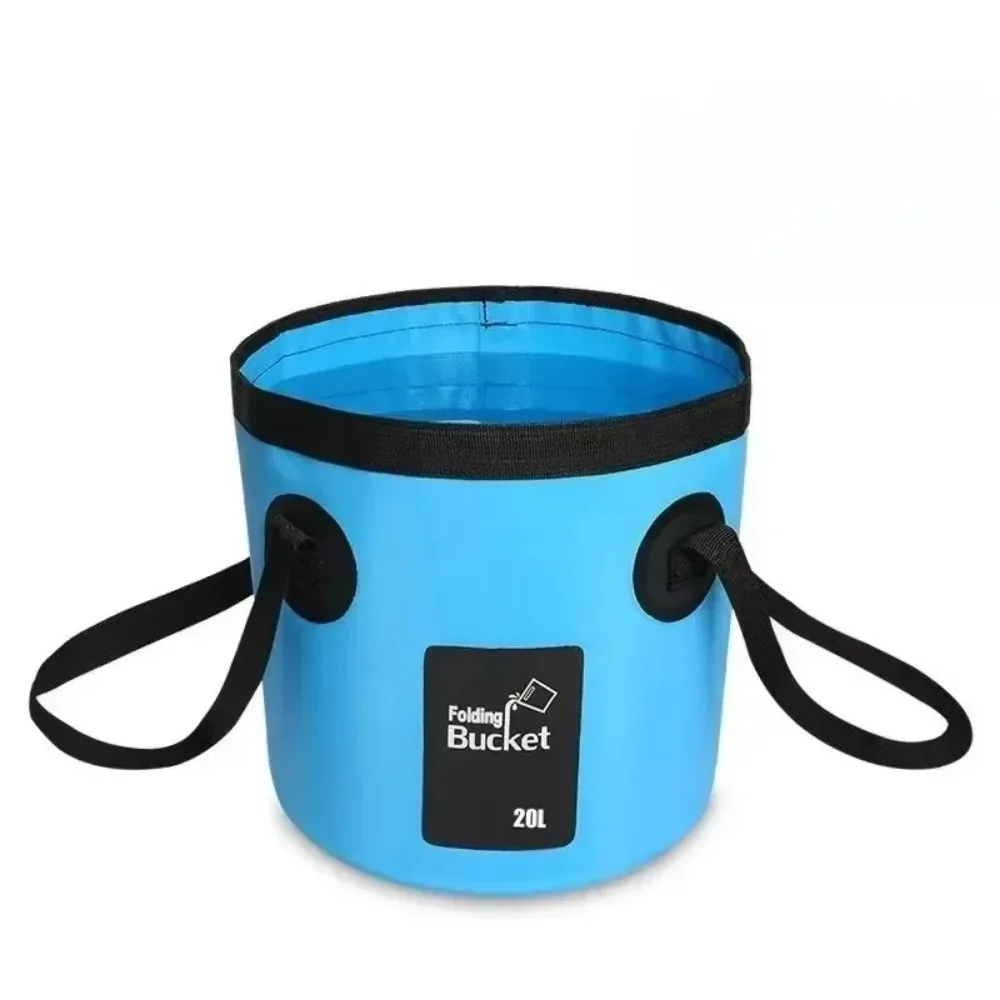 Camping Hiking Companion Durable Compact Versatile Water Bucket Ultimate Fine Super Lightweight Foldable for Washing Need 20L