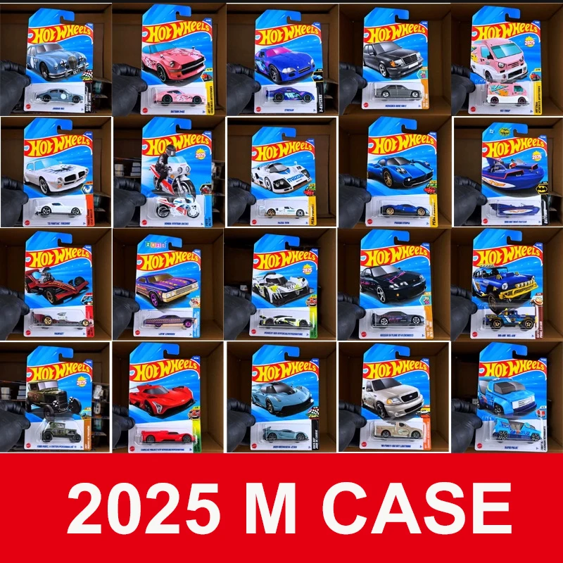 2025 m rodas quentes carro brinquedos meninos 1/64 diecast mercedes benz nissan skyline gtr datsun jaguar ford honda motocicleta mazda presente