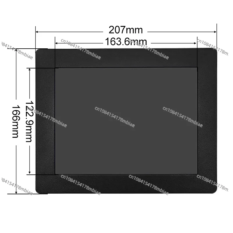 8 inch 800*600 IPS 1024*768 HD-MI VGA AV BNC Resistive touch screen Metal Case TFT Embedded OEM ODM industrial LCD