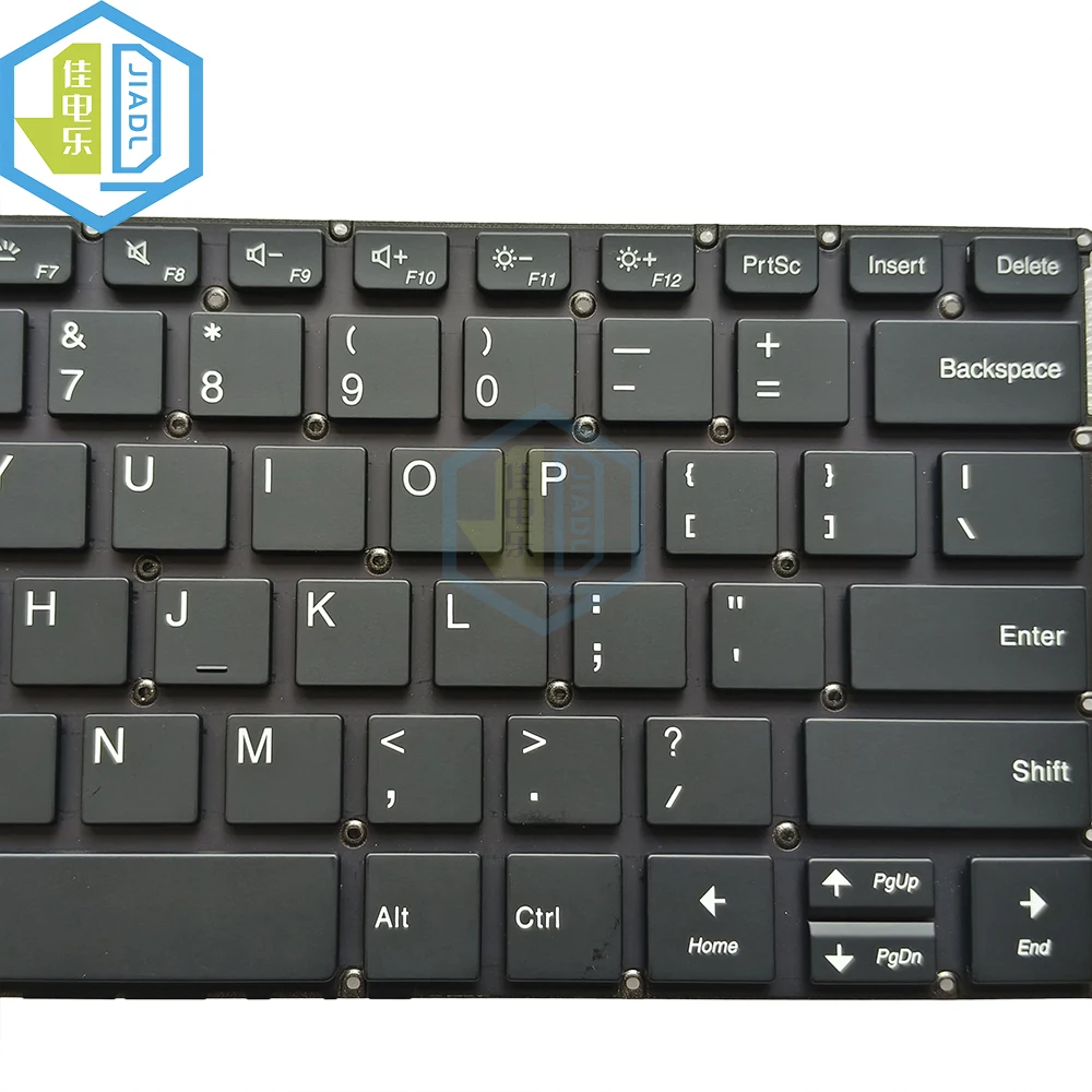 New US English RU Russian backlight laptop replacement Keyboard for DOK-6580F D0K-6580F keyboard