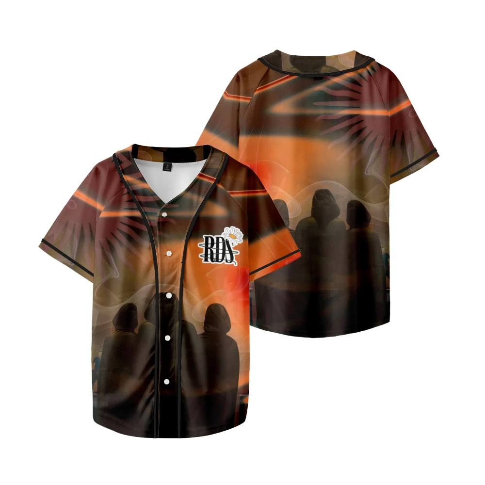 

Rufus Du Sol Merch Baseball Jersey Top Shirt V-Neck Short Sleeve Shirt Women Men Streetwear Fashion Clothes Style1