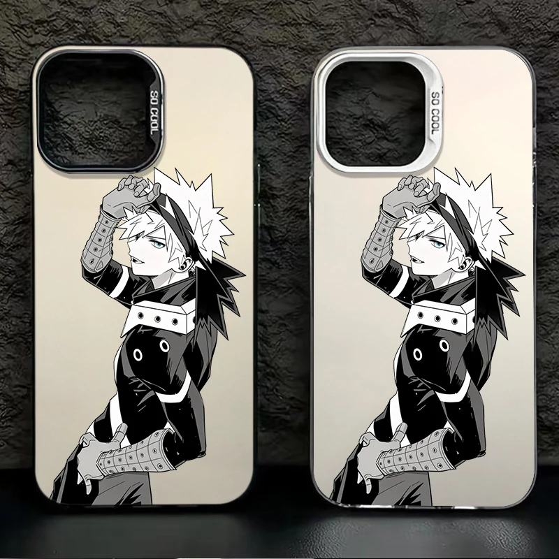White Haired Comic Man Frosted Case for Samsung Galaxy A37 A36 A35 A34 A32 A26 A25 A24 A23 A22 5G 4G A17 A16 A15 Acrylic Cover