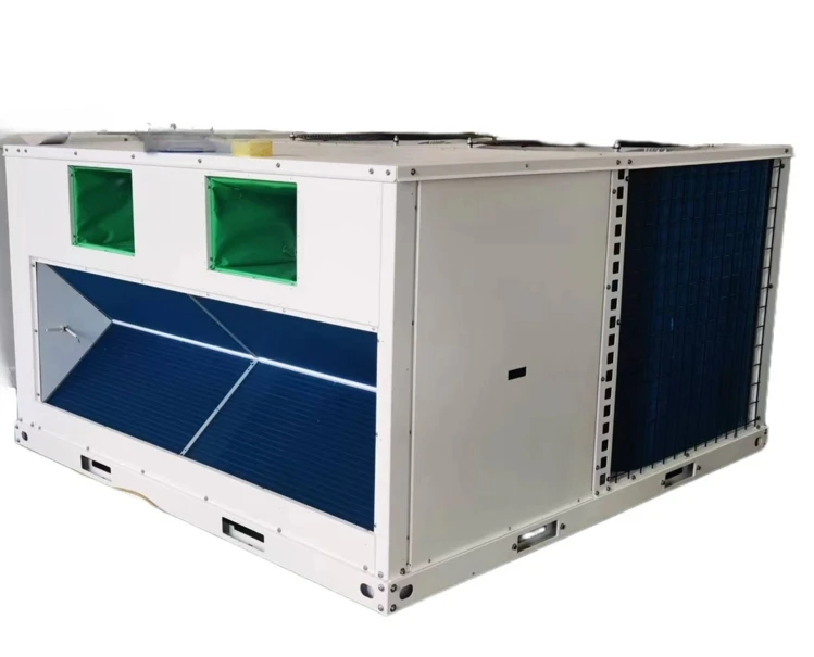 Low Price T1 T3 HVAC Inverter Commercial Roof Air Conditioner Cooling Capacity 3 RT 85 RT 12kW-300kW Rooftop Packaged Unit Motor