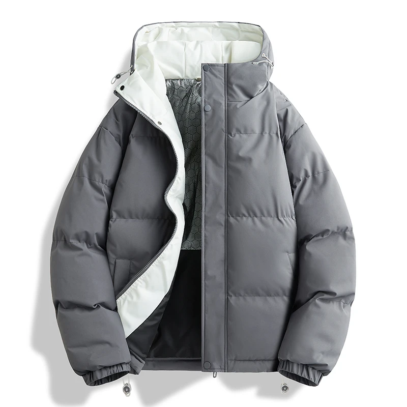 Novo estilo de inverno jaqueta acolchoada de algodão das mulheres dos homens engrossado casaco de algodão acolchoado casaco de pão de inverno casacos para mulheres casacos