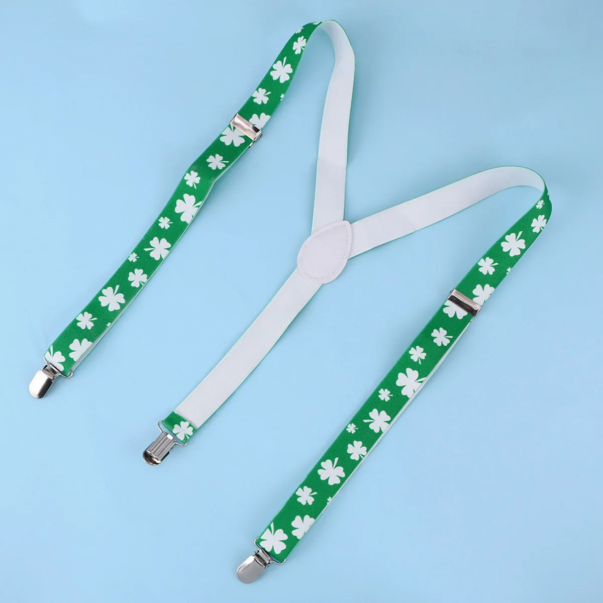 

Elastic Suspenders Clip on Fashionable Comfortable Strap Suspender Belt for Men Women Elasticity Adjustable Great Clamps