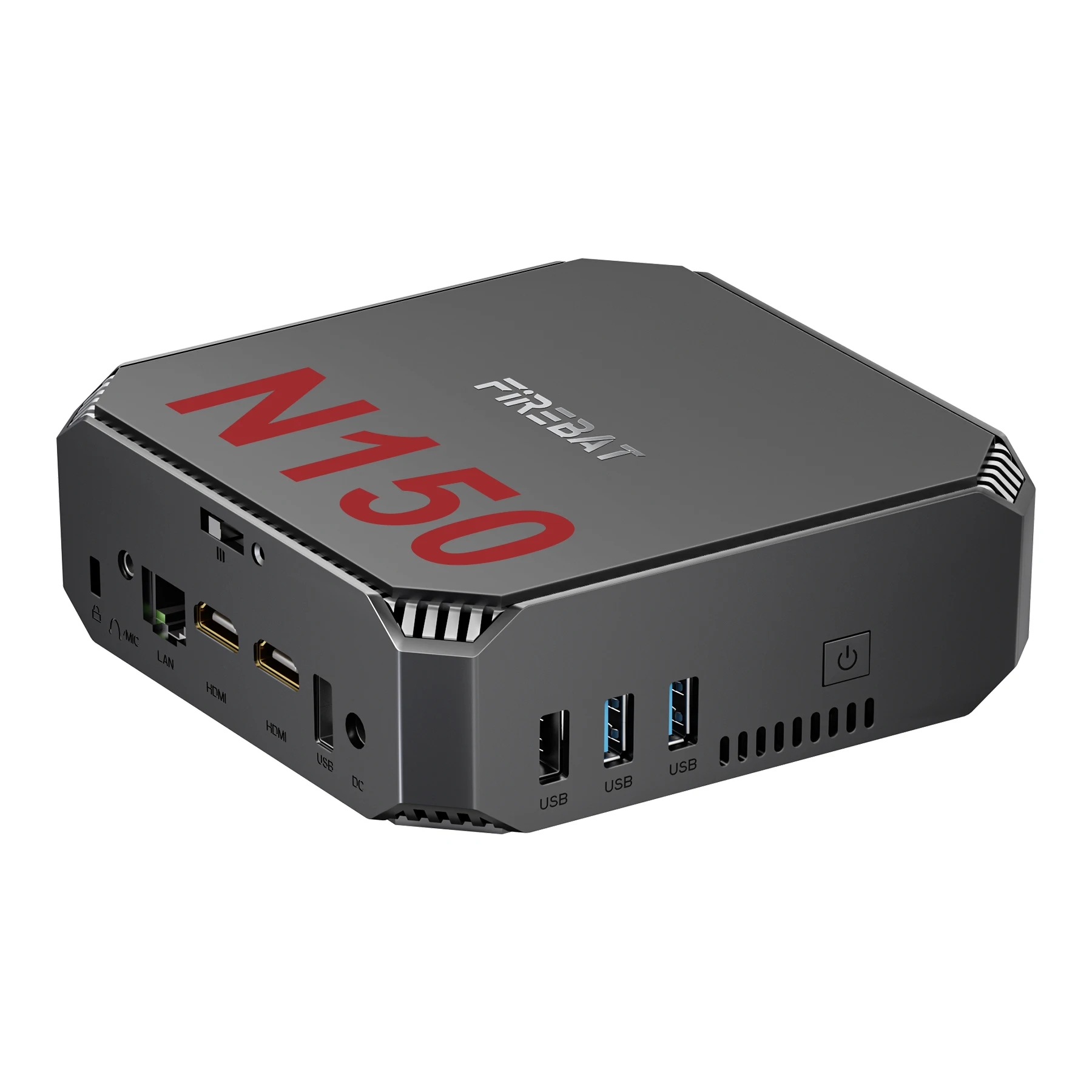 FIREBAT AK2 PLUS MiniPC Intel N150 Dual Band WiFi5 BT4.2 16GB 512GB Desktop Gaming Computer Mini PC Gamer