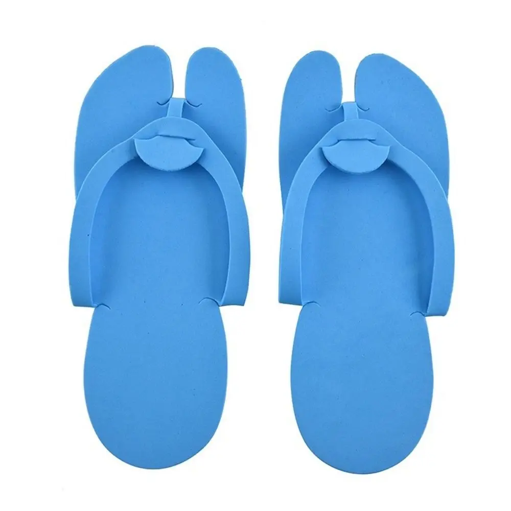 Lightweight Disposable EVA Flip Flops Flat Sole Pool Single Use Pedicure Sandals Outdoor Bathroom Pedicure Thong Sandals