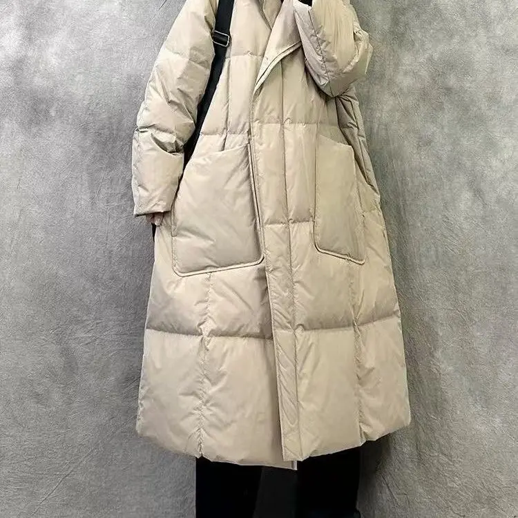 ملابس نسائية قطنية حرارية متوسطة وطويلة، متعددة الاستخدامات كاجوال ومريحة للشتاء #5