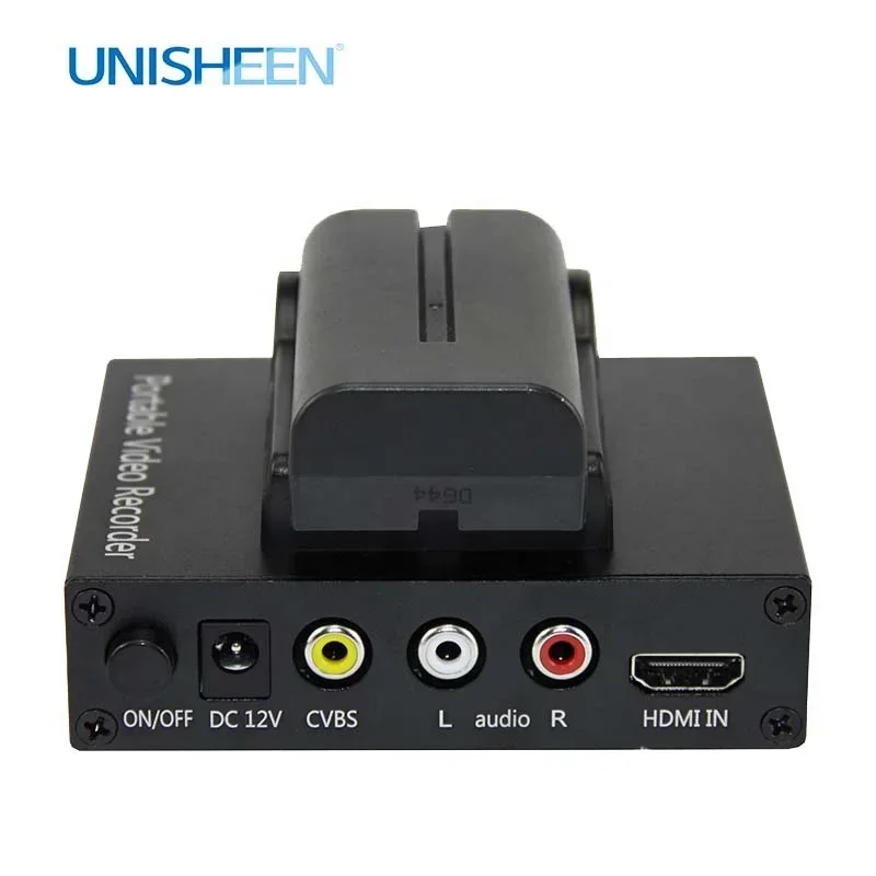UNISHEEN Camera Flash USB Drive 1080P 720p HDMI CVBS RCA Portable H.264 Video Capture Box Recorder