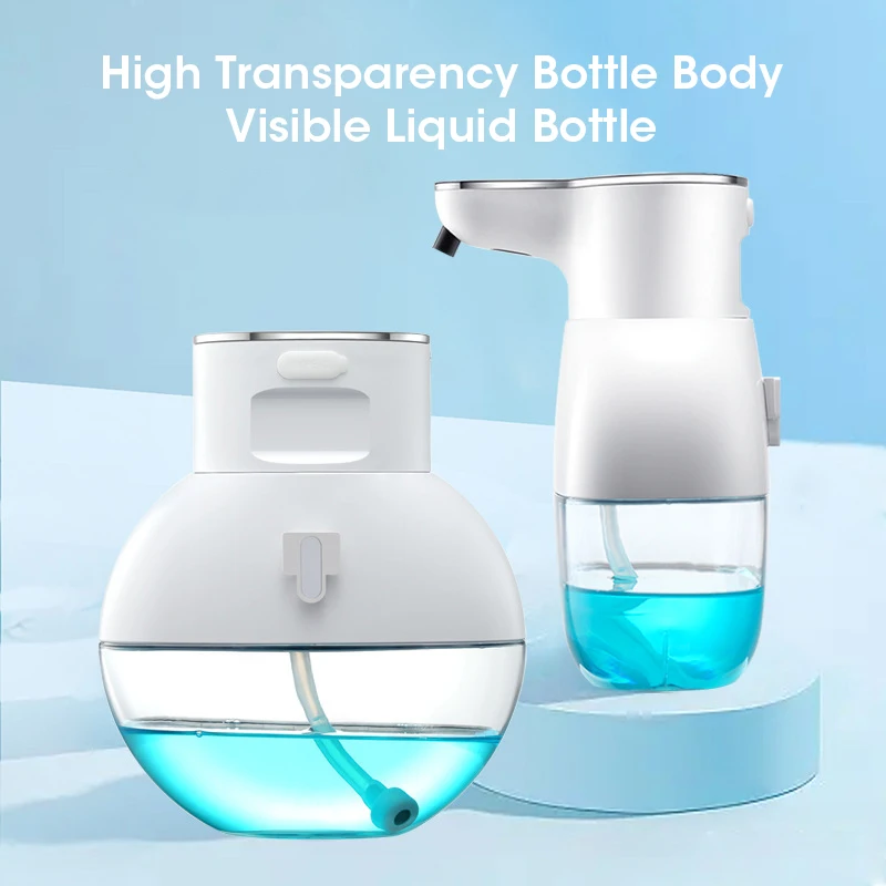 Touchless Motion Sensor 420ml Smart Soap Dispenser for Home Kitchen Wall Mounted Hand Washing Device
